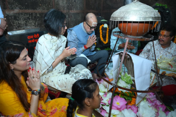 भोरमदेव पहुंचे रमेन डेका, पूजा-अर्चना कर की सुख-समृद्धि की कामना