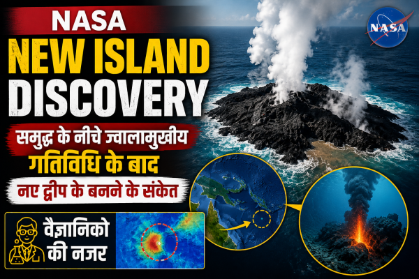 NASA New Island Discovery: समुद्र के नीचे ज्वालामुखीय गतिविधि के बाद नए द्वीप के बनने के संकेत, वैज्ञानिकों की नजर