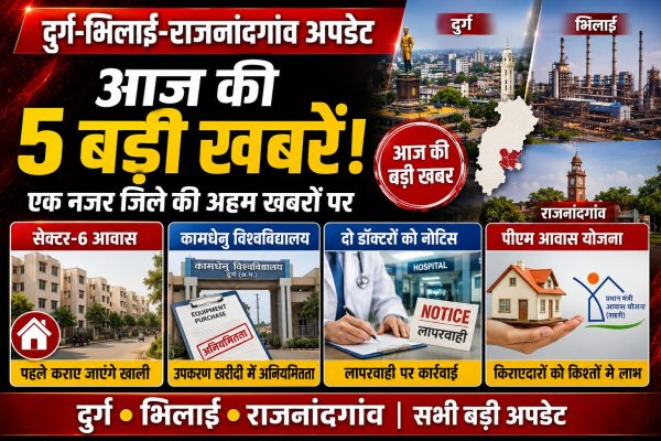 भिलाई इस्पात संयंत्र के सेक्टर-6 स्थित जर्जर आवास जिन्हें खाली कराने की प्रक्रिया शुरू की गई है