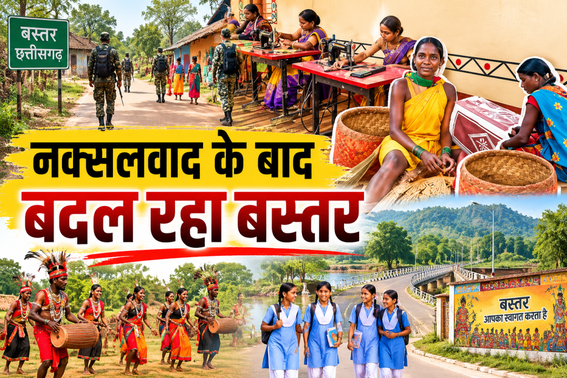 नक्सलवाद के बाद बदल रहा बस्तर