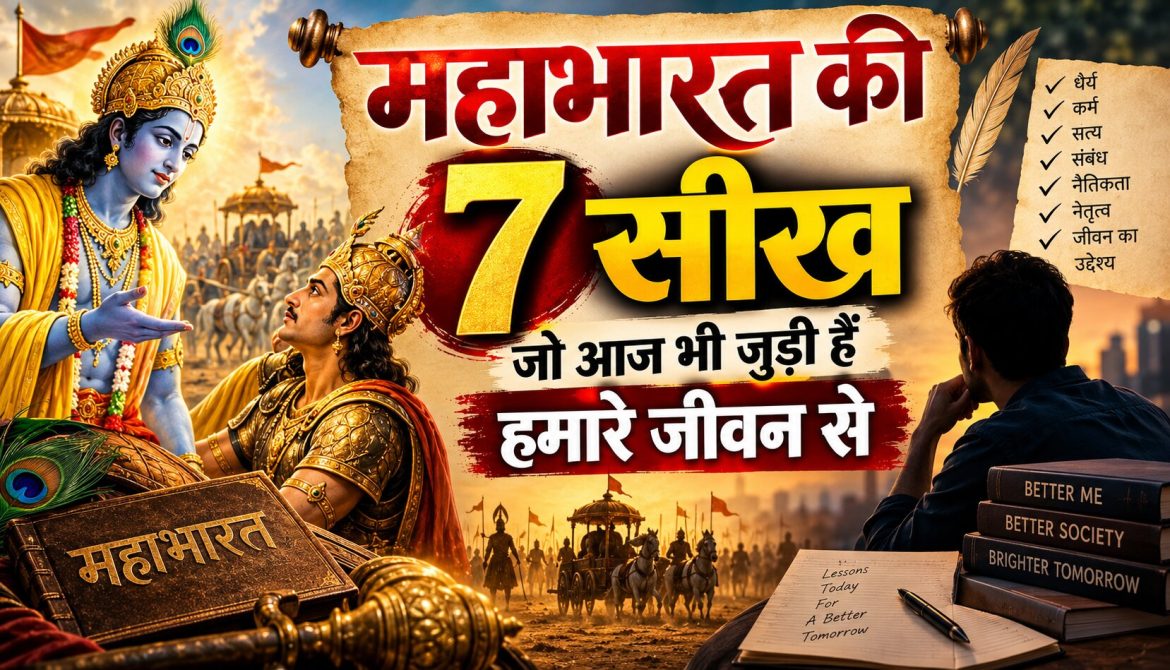 महाभारत की 7 सीख,जो आज भी जुड़ी हैं हमारे जीवन से