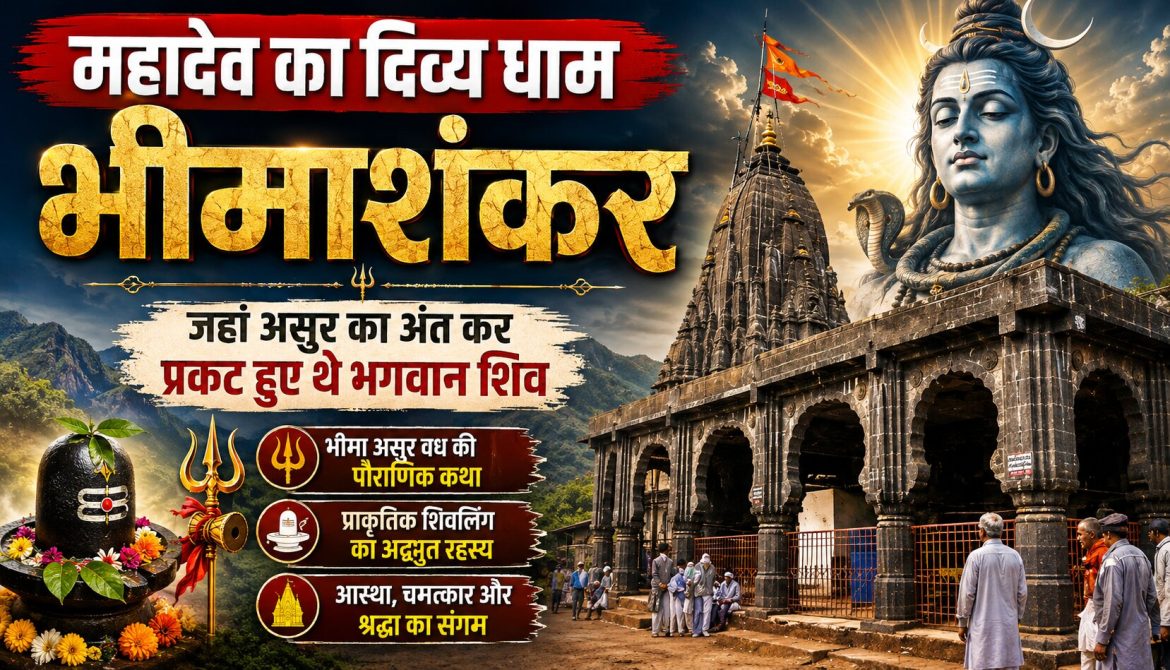 महादेव का दिव्य धाम भीमाशंकर,जहां असुर का अंत कर प्रकट हुए थे