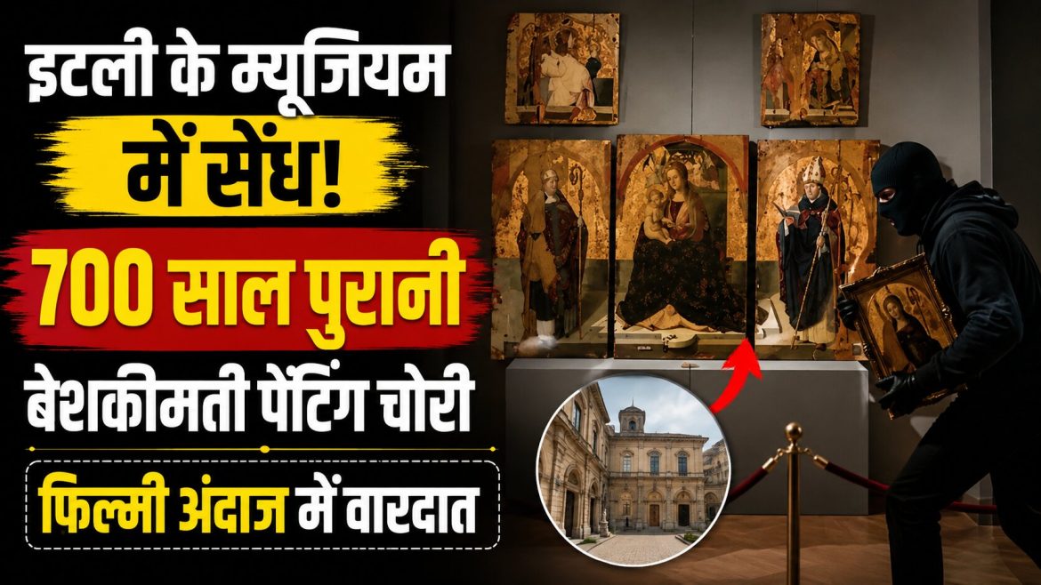 इटली के म्यूजियम में सेंध, 700 साल पुरानी बेशकीमती पेंटिंग चोरी