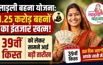 लाड़ली बहना योजना की 39वीं किस्त की तारीख और राशि को लेकर अपडेट