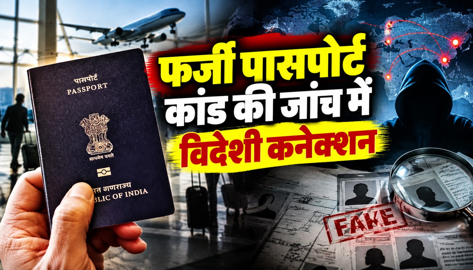ग्वालियर फर्जी पासपोर्ट कांड में STF की जांच और संदिग्ध बैंक खातों से जुड़ी जानकारी
