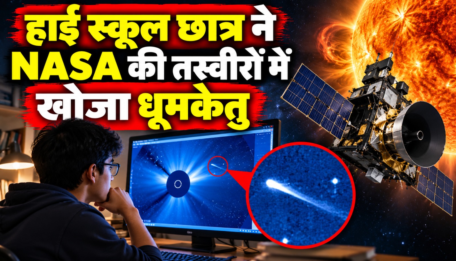 NASA-ESA SOHO की तस्वीर में दिखाई दिया Sungrazing Comet