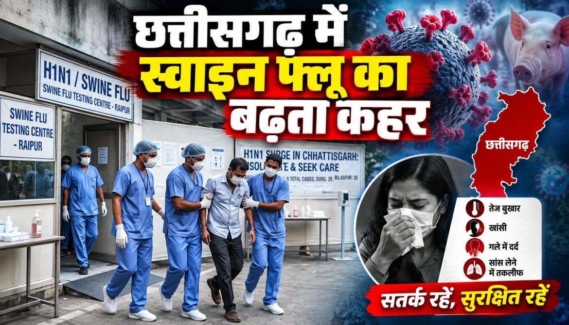 छत्तीसगढ़ में स्वाइन फ्लू का बढ़ता कहर