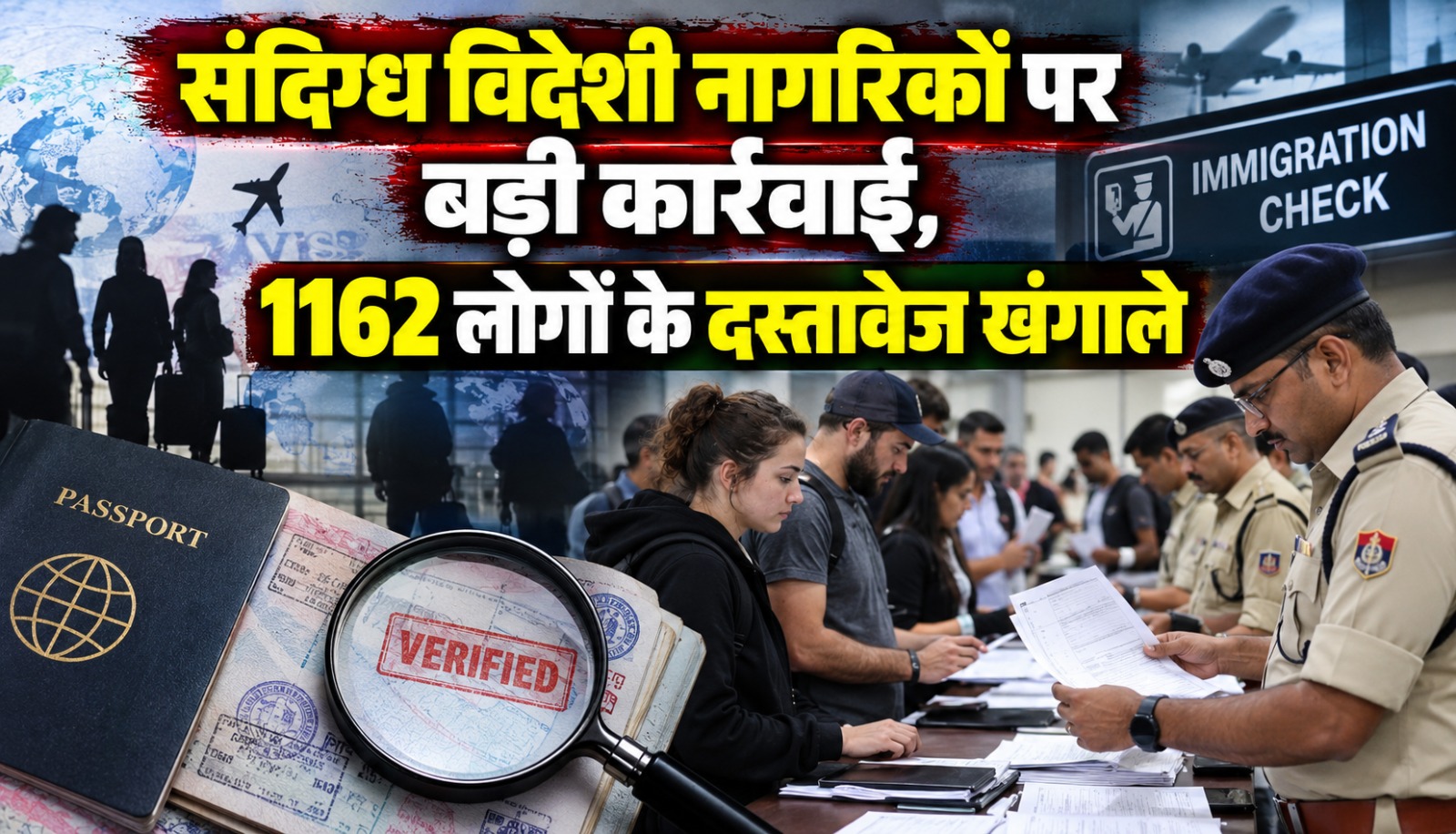 बिलासपुर पुलिस के सत्यापन अभियान में संदिग्ध विदेशी नागरिकों की जांच