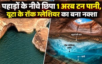 यूटा के टिम्पानोगोस रॉक ग्लेशियर के नीचे छिपी बर्फ और पानी के भंडार का वैज्ञानिक अध्ययन
