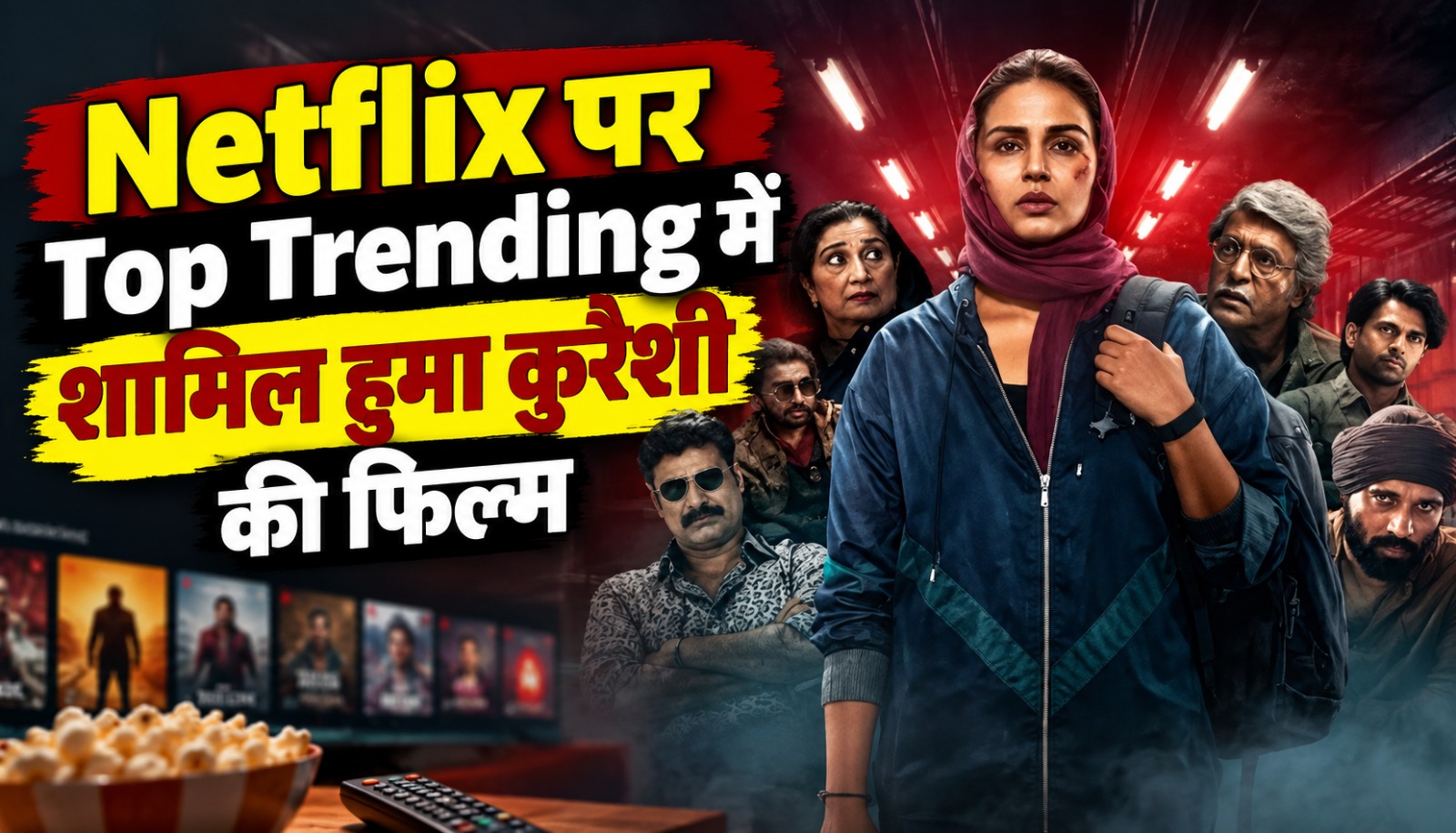 Netflix पर Top Trending में शामिल हुमा कुरैशी की फिल्म Baby Do Die Do
