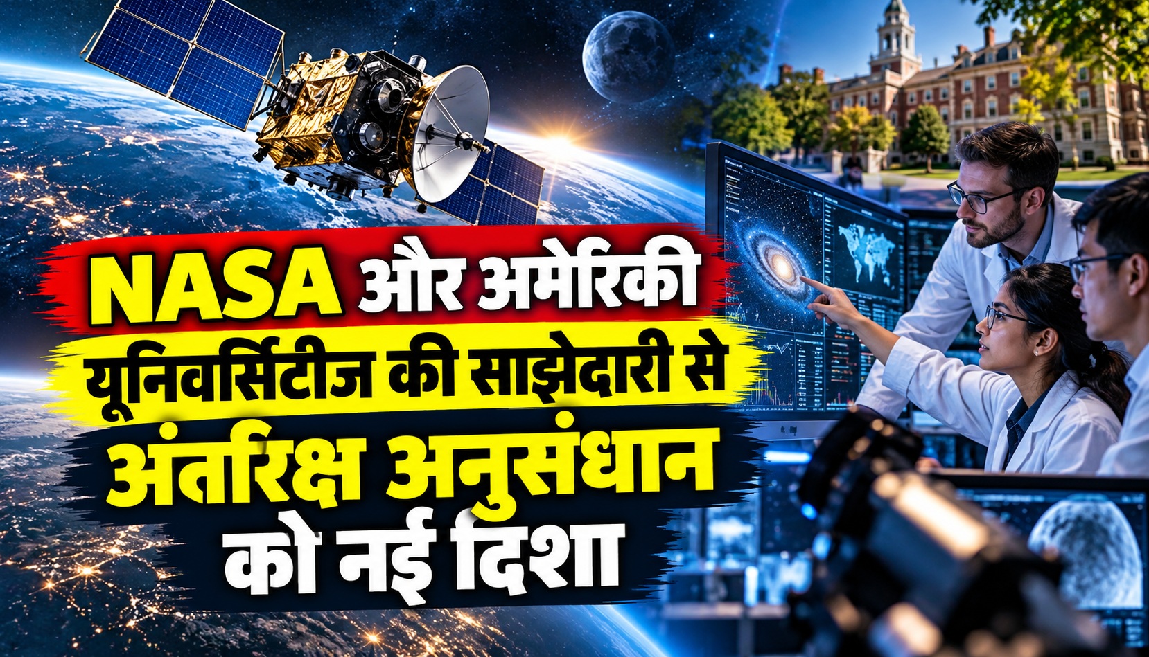 NASA और अमेरिकी यूनिवर्सिटीज की साझेदारी से अंतरिक्ष अनुसंधान को नई दिशा