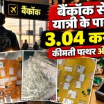 दिल्ली IGI एयरपोर्ट पर कस्टम्स द्वारा जब्त किए गए कीमती पत्थर और ज्वेलरी