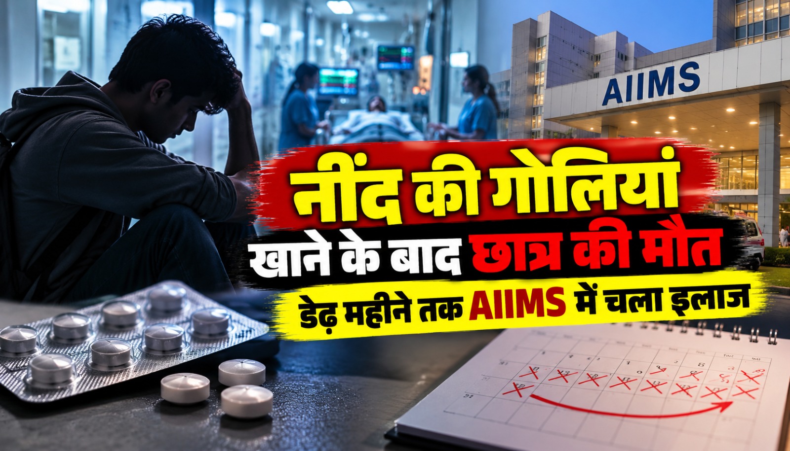 IIT दिल्ली के PhD छात्र मनीष आनंद की नींद की गोलियां खाने के बाद AIIMS में इलाज के दौरान मौत