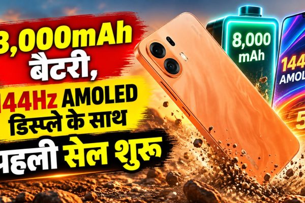 Oppo K14 Plus स्मार्टफोन जिसमें 8000mAh बैटरी और 144Hz AMOLED डिस्प्ले है