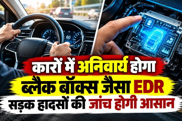 कारों में अनिवार्य होगा ब्लैक बॉक्स जैसा EDR, सड़क हादसों की जांच