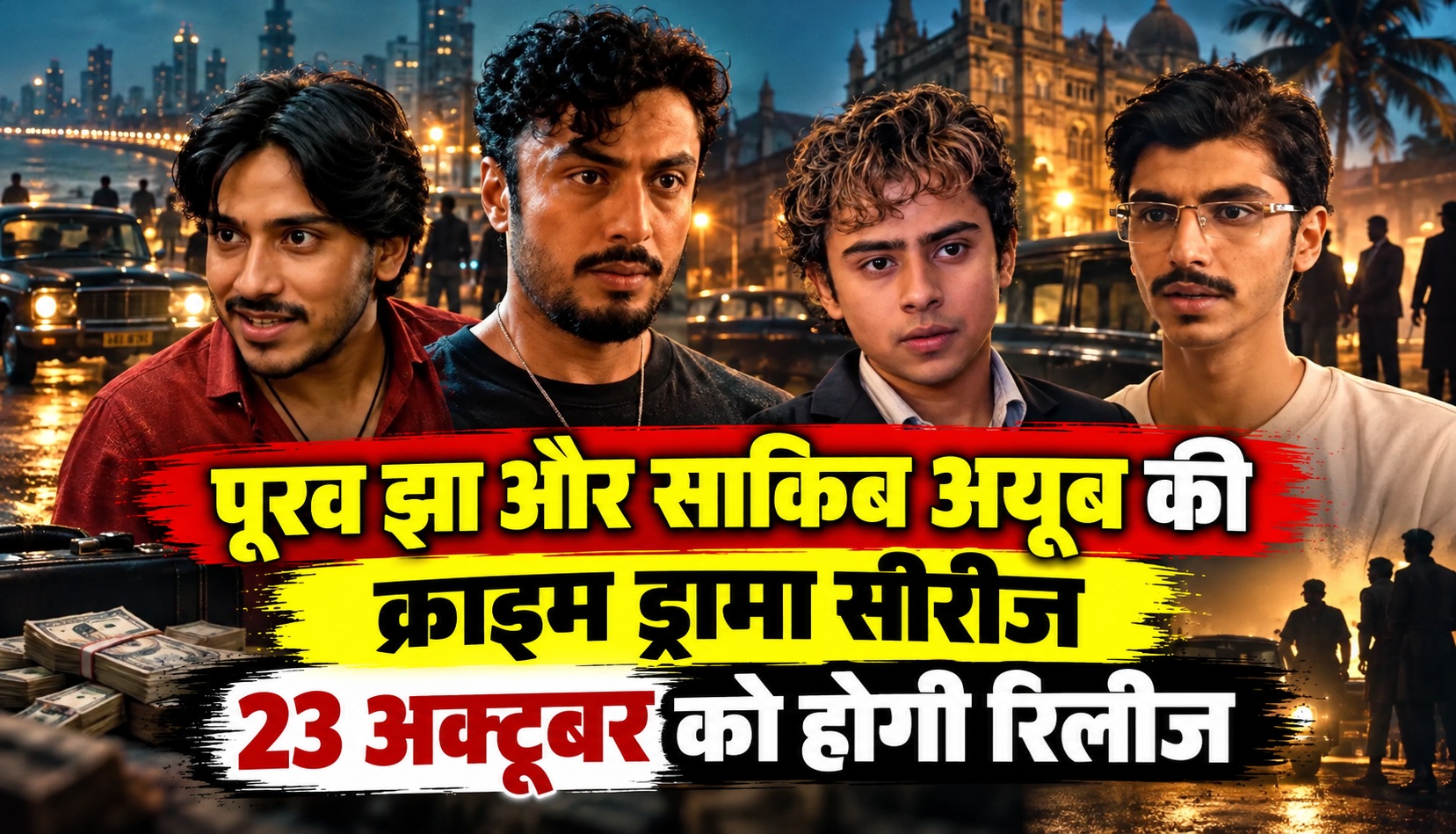 पूरव झा और साकिब अयूब की क्राइम ड्रामा सीरीज 23 अक्टूबर को होगी रिलीज