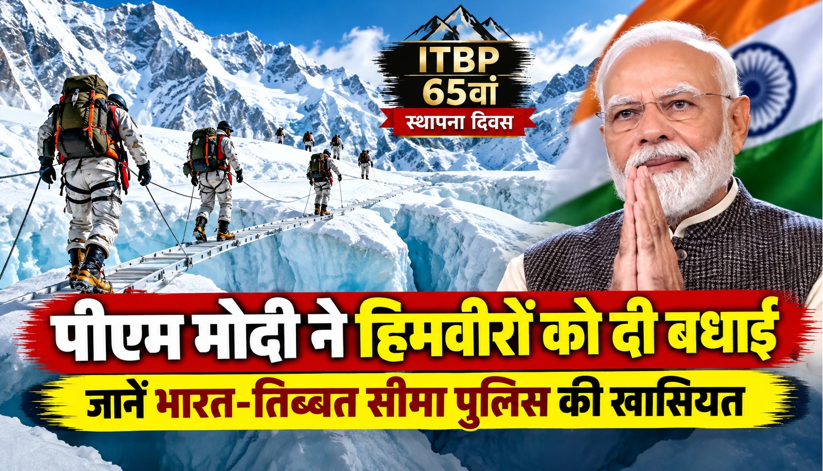 पीएम मोदी ने हिमवीरों को दी बधाई, जानें भारत-तिब्बत सीमा पुलिस की खासियत