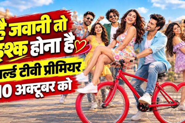 है जवानी तो इश्क होना है का वर्ल्ड टीवी प्रीमियर 10 अक्टूबर को