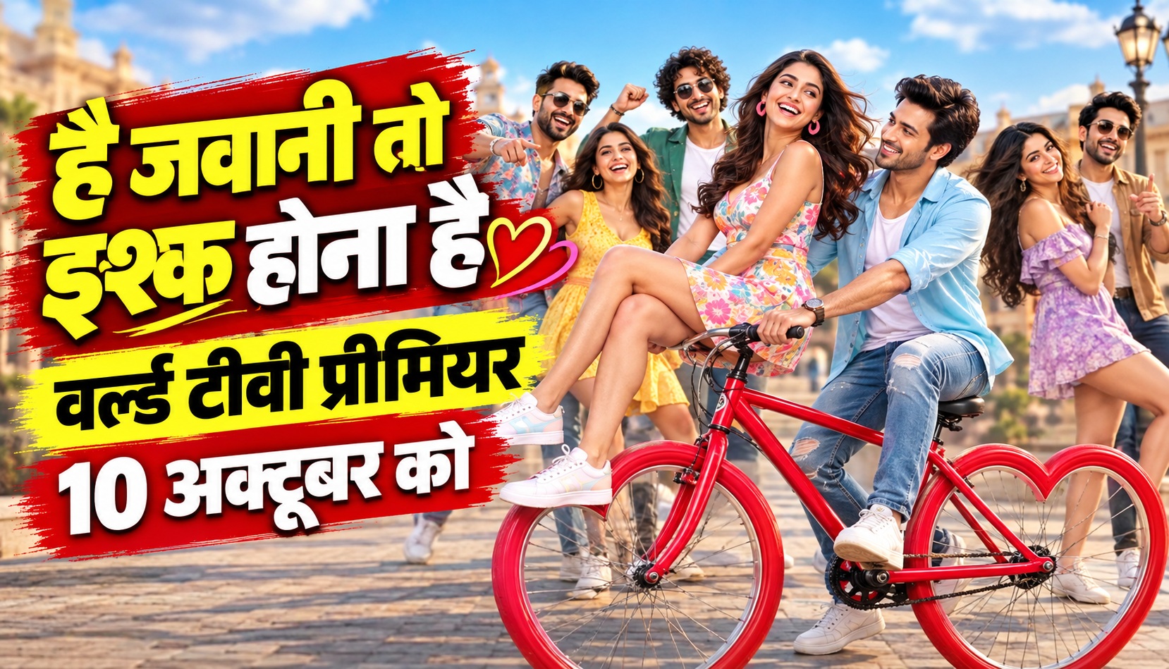 है जवानी तो इश्क होना है का वर्ल्ड टीवी प्रीमियर 10 अक्टूबर को